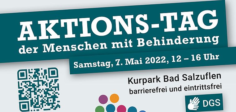 Schriftzug Aktionstag Bad Salzuflen 2022 Schriftzug Aktionstag Bad Salzuflen 2022