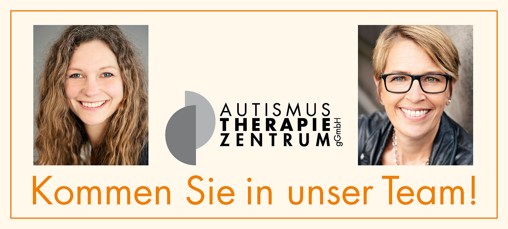 Foto zeigt Bereichsleitungen Autismus-Therapiezentren Kirsten Webrink und Melanie Esken