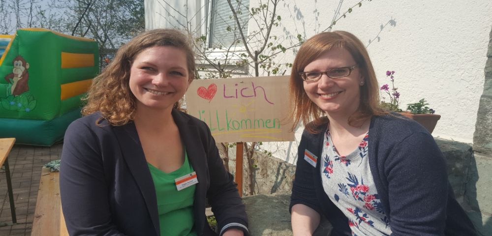 Foto von Kirsten Webrink (links) und Annika Breiter